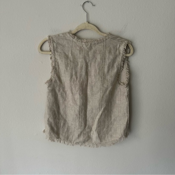 Mikoh Himalaya Linen Frayed Tank Size 1 Small NWT - Picture 8 of 10